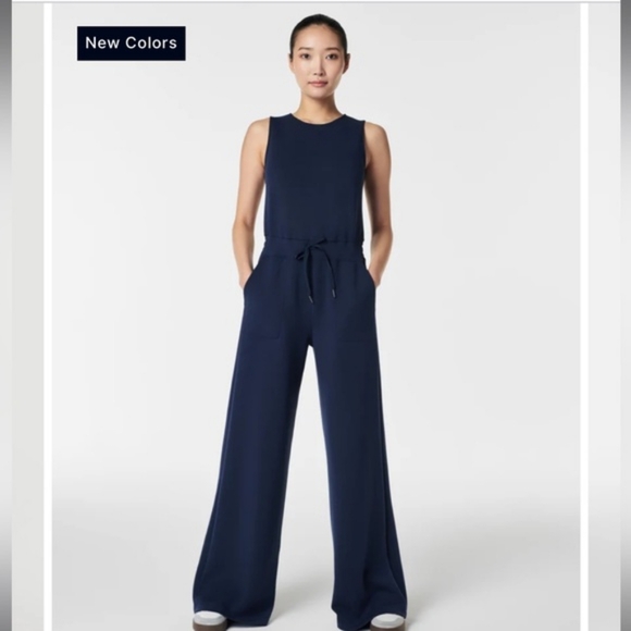 SPANX Pants - SPANX AirEssentials Jumpsuit COLOR: TIMELESS NAVY Size : Small Tall NWT